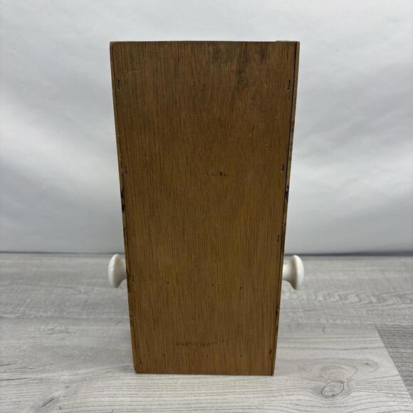 Vintage Mr. Boston Wooden Match / Toothpick Dispenser - Rare Barware Advertising - Picture 3 of 9